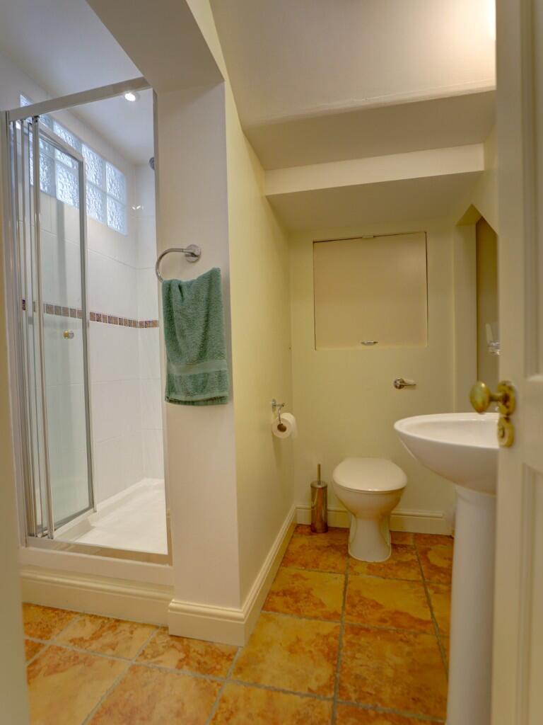 Basement shower 
