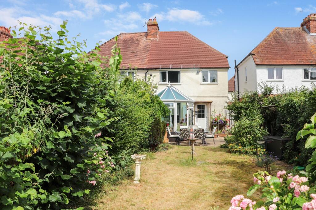 Rear view of the property