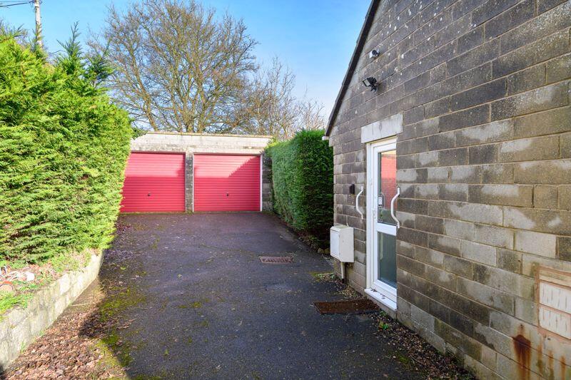 Double Garage And Driveway