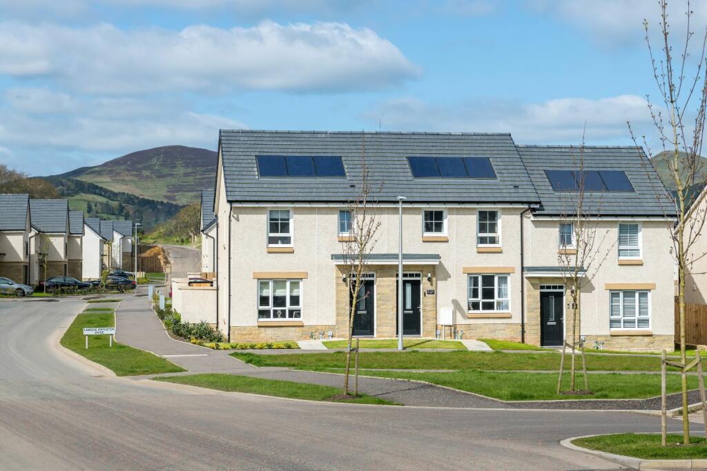 Three bedroom homes street scene