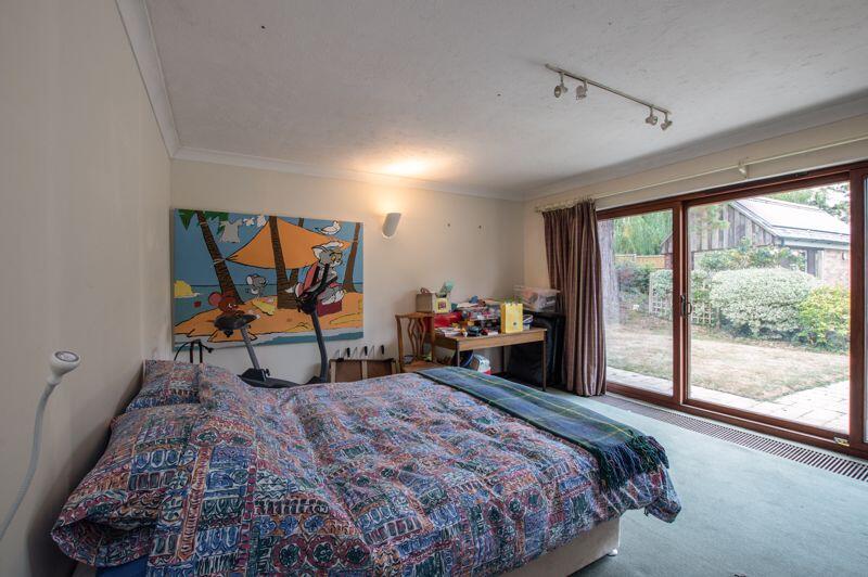 Games room onto garden