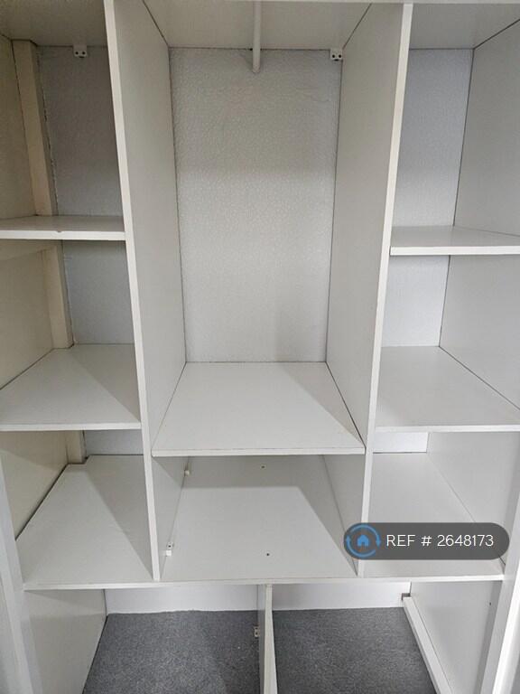 Inside Wardrobe In Double Bedroom