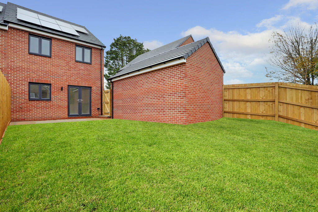 Rear garden