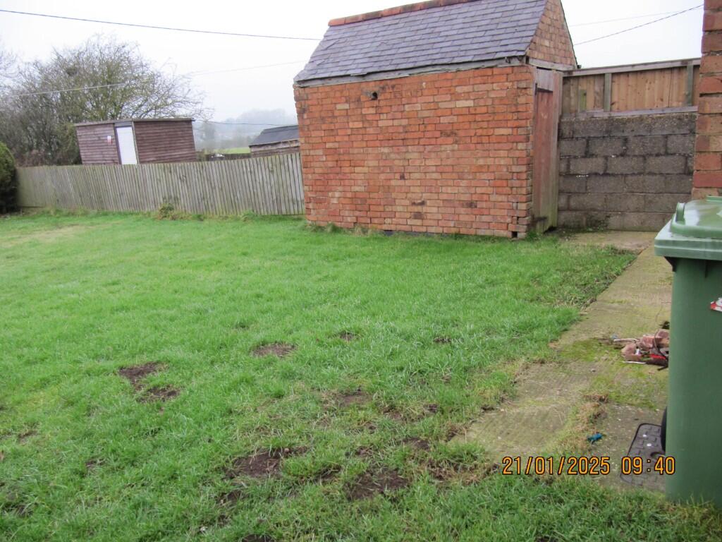 Rear garden