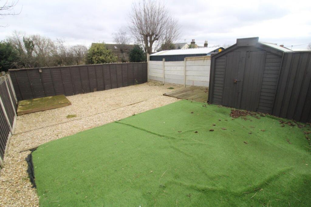 Rear garden