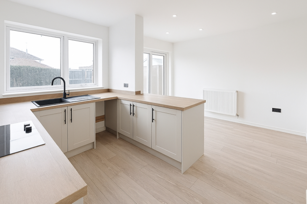 Kitchen and dining
