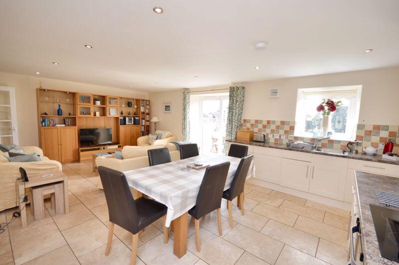 Open plan living space