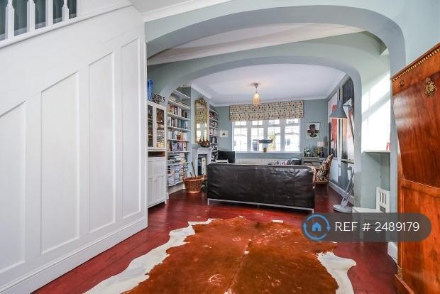 Double Reception With Wood Floor