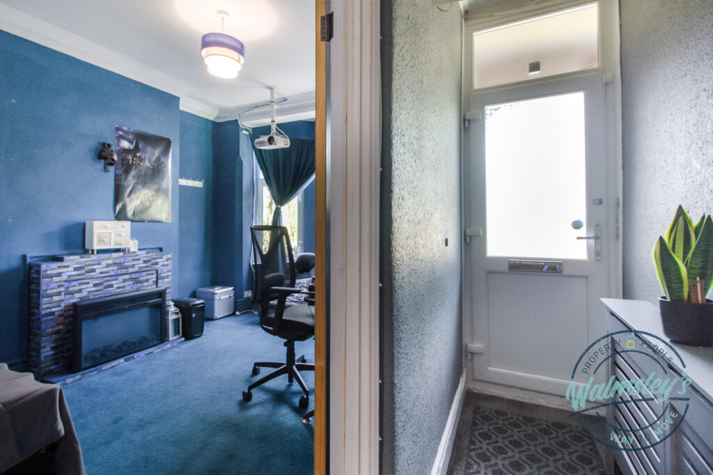 Entrance and sitting room