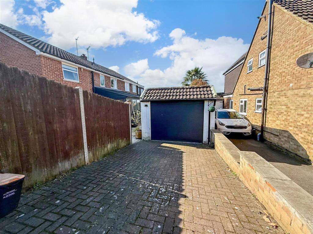 Rear Driveway &amp; Garage