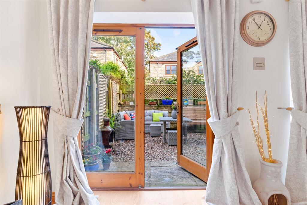 French Doors To The Garden