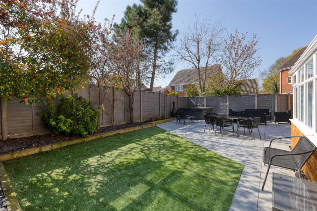 South facing garden
