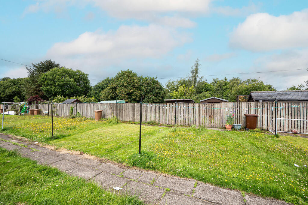 Rear of Property