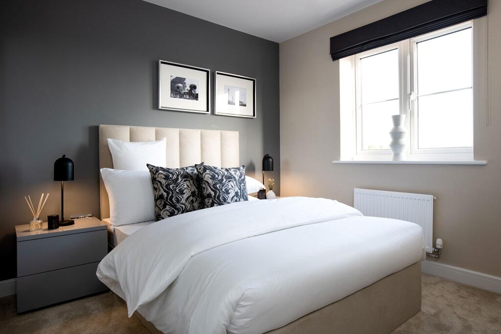 Bedroom two is a dreamy retreat for guests