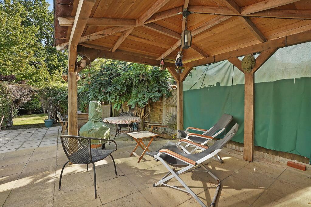 Covered patio