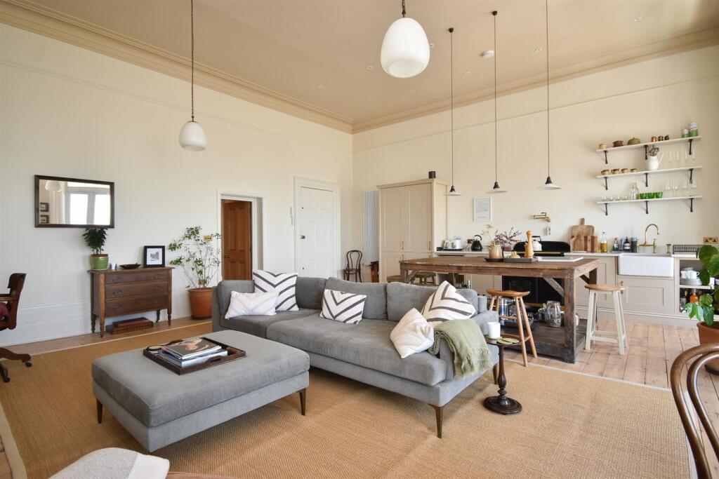 Open plan living space