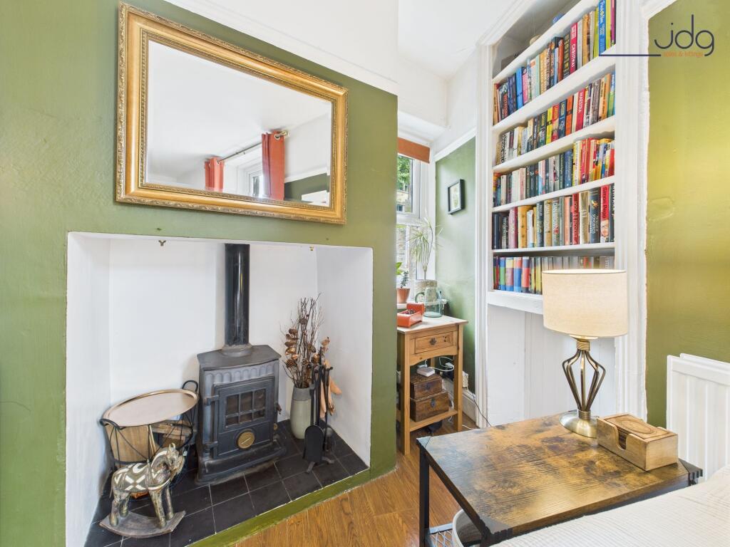 Cosy lounge with Wood Burner