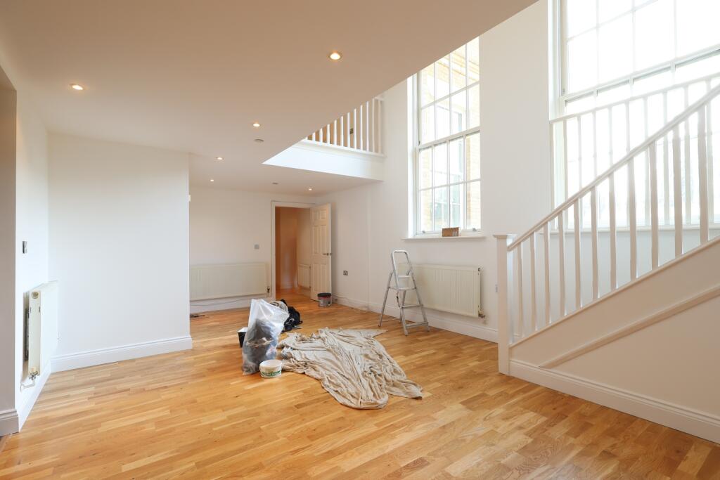 Open Plan Dining Area And Kitchen 