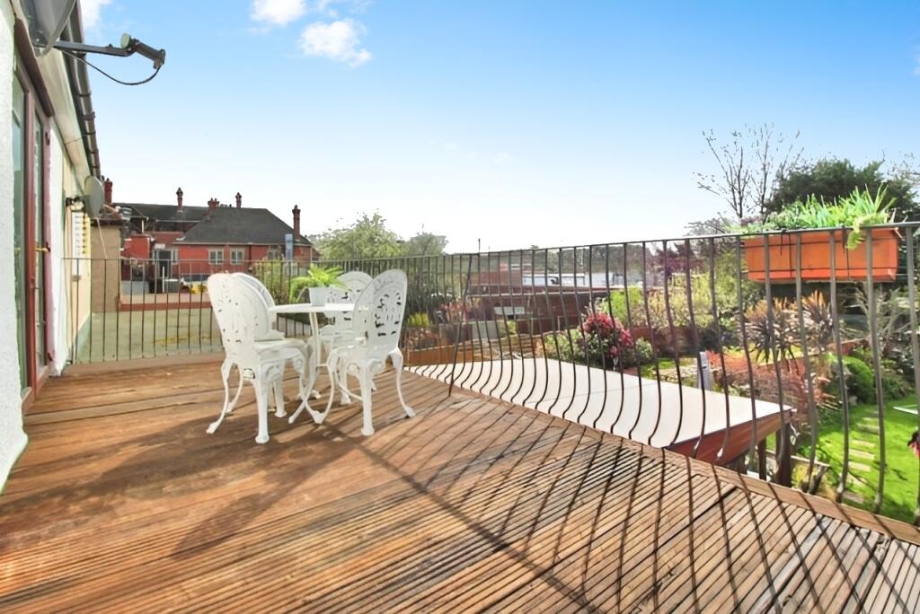 First floor balcony