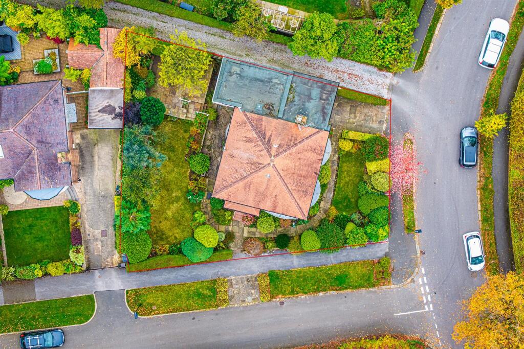 Aerial of plot