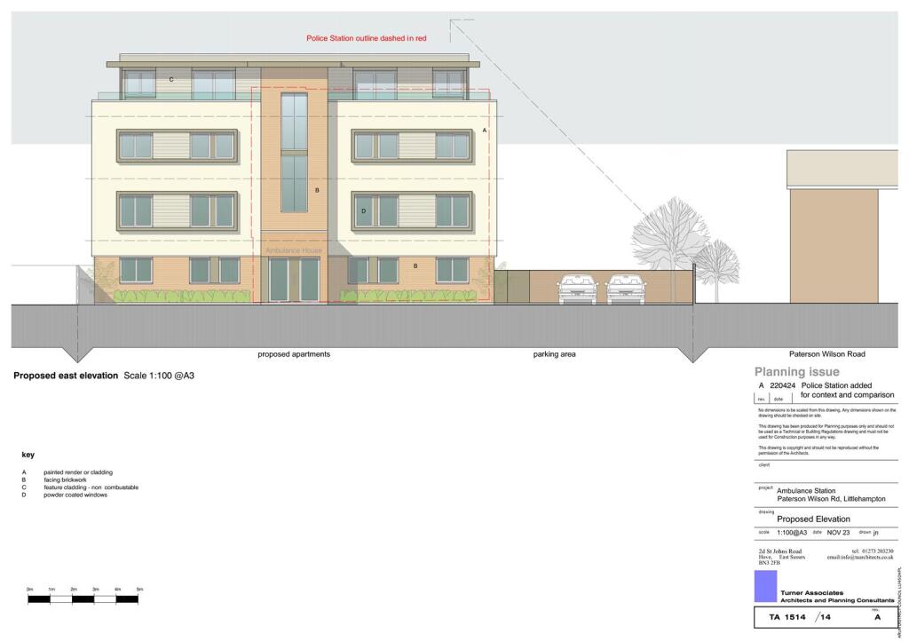 Proposed East Elevation
