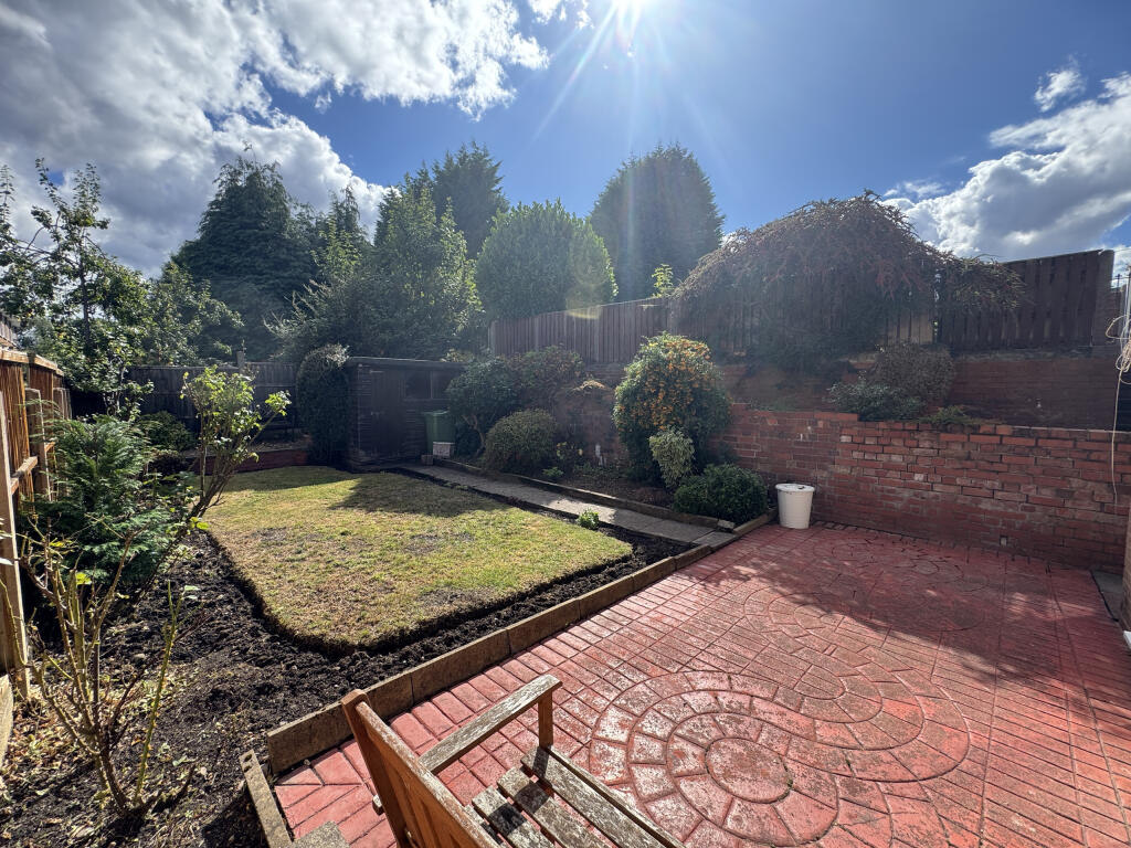 Rear garden