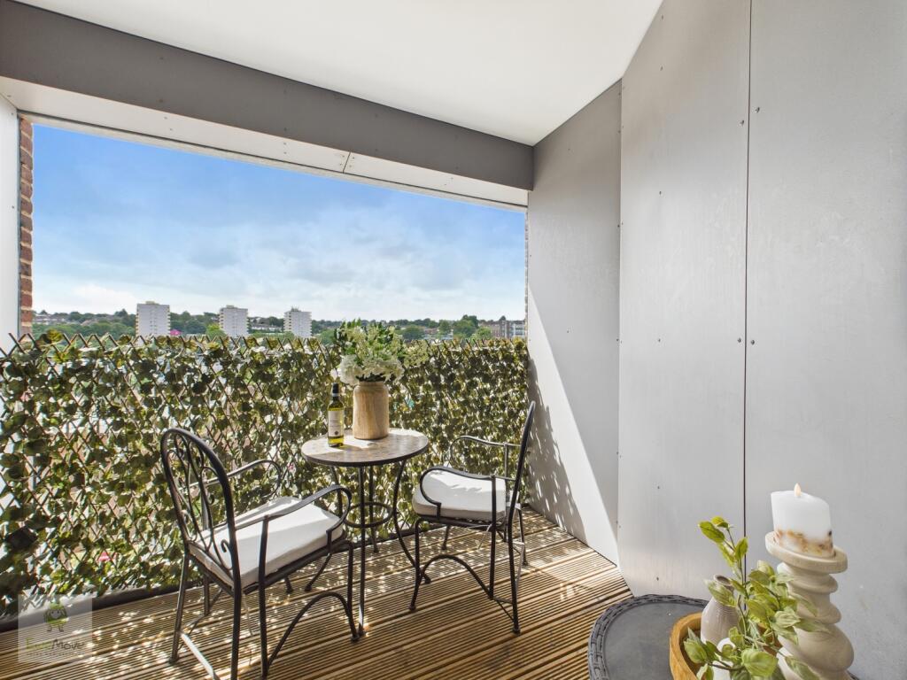 Balcony From Living Area