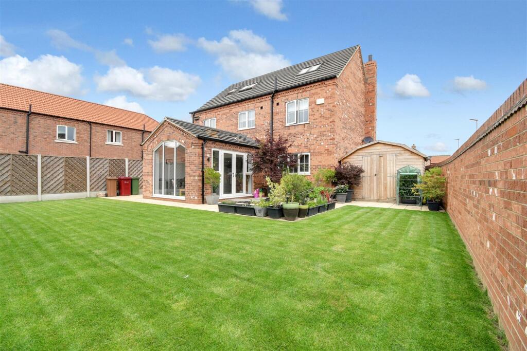 Rear garden