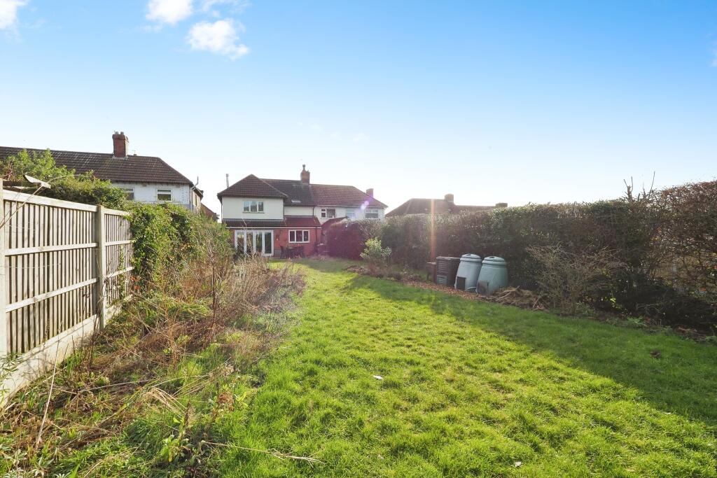 Large Rear Garden with Lawn and Patio