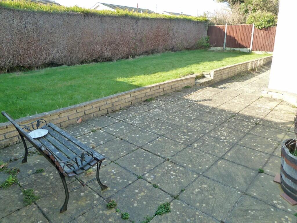 Enclosed rear garden