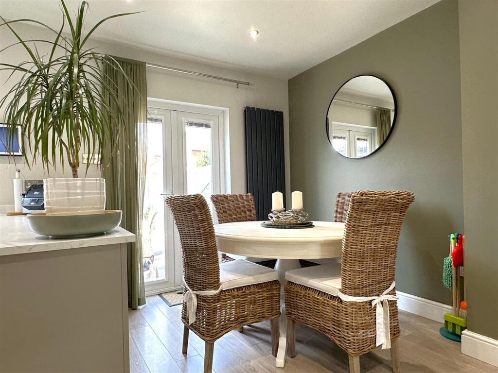Dining Area With French Doors 834