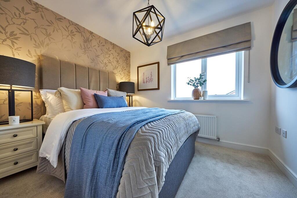 Main bedroom with ample storage space