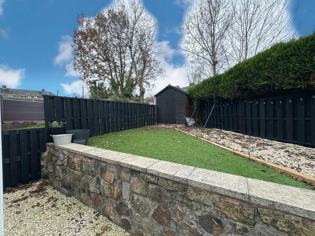 Rear garden