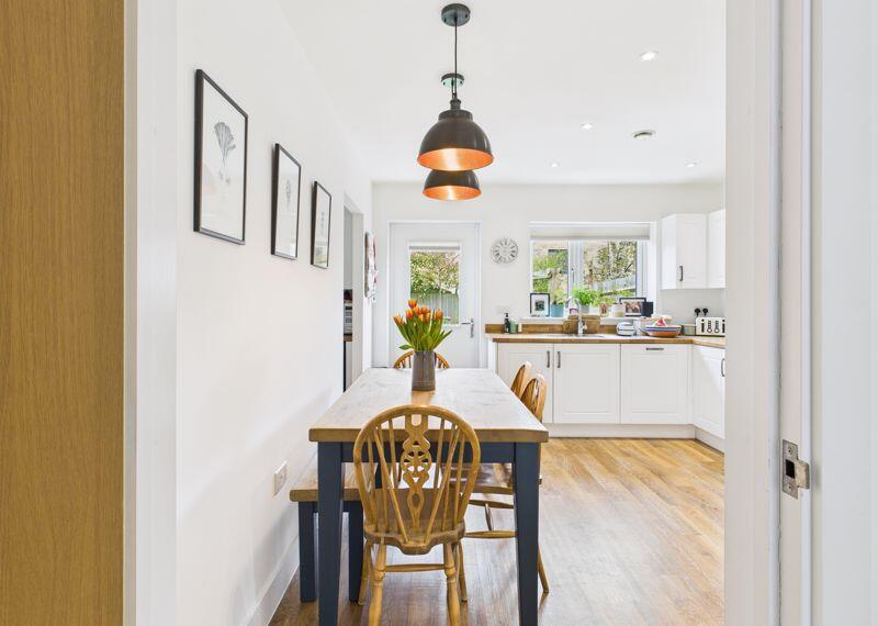 Sitting room to kitchen