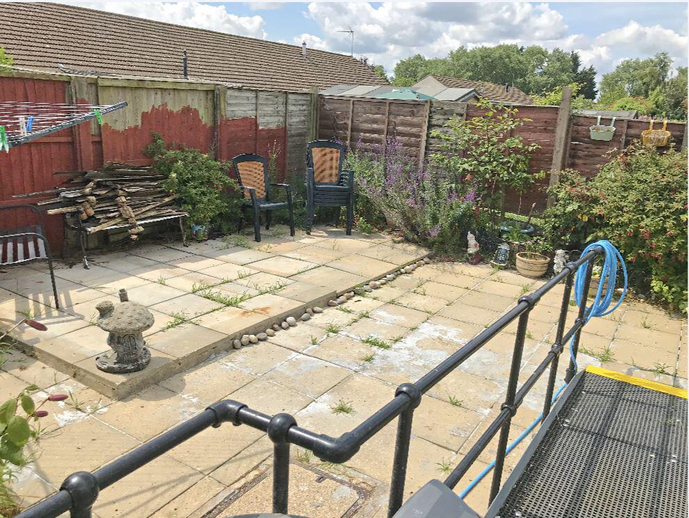 Rear garden