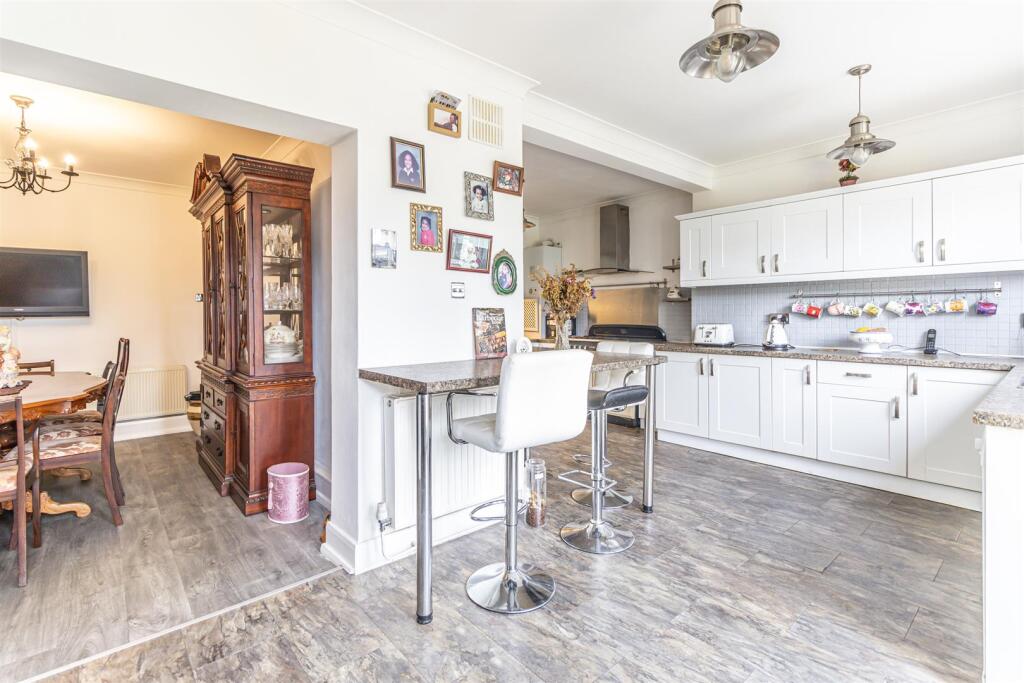 open plan kitchen