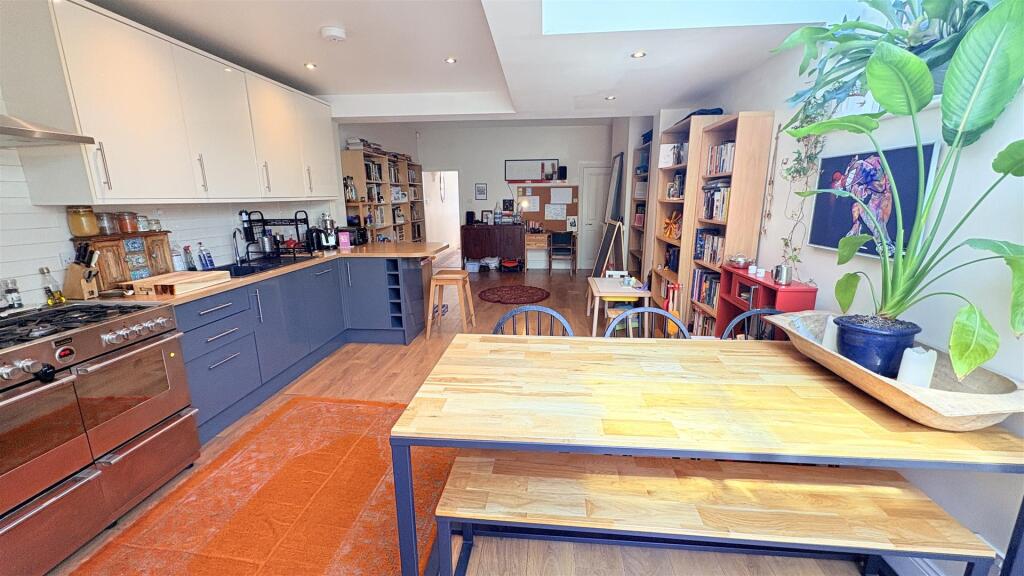 Open Plan Living and Extended Kitchen