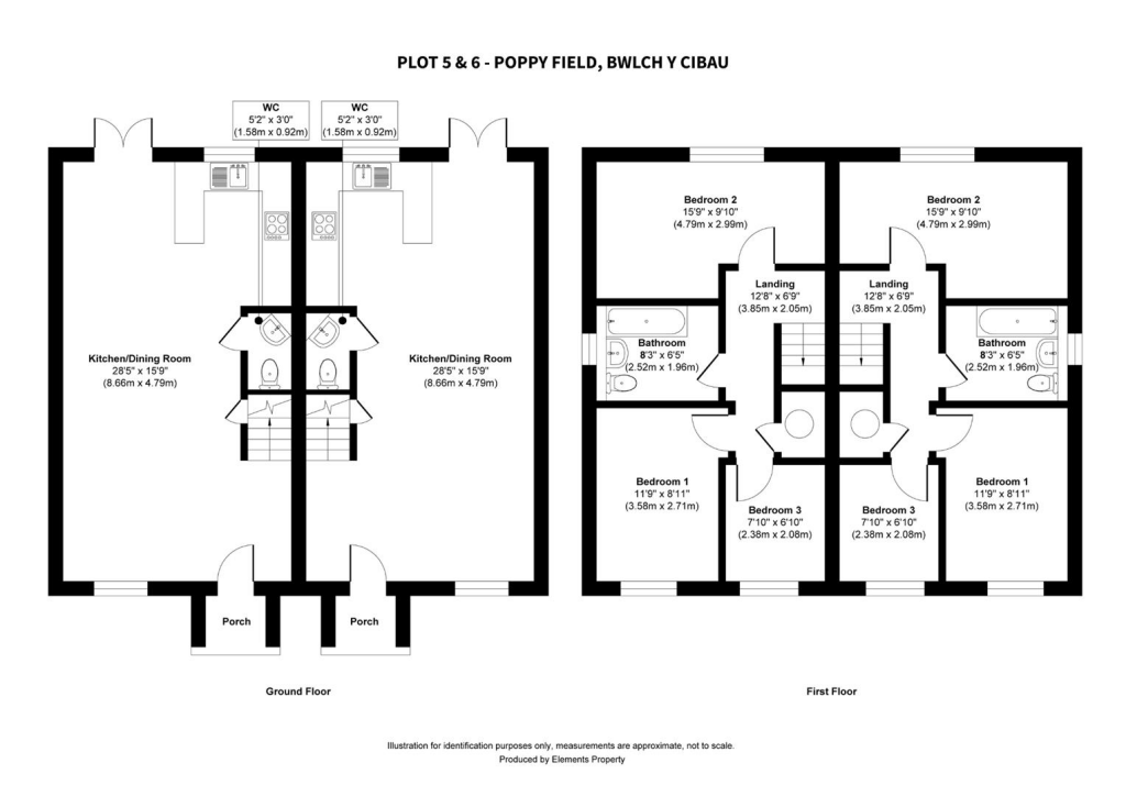 Plot 6, Poppy Field, Bwlch Y Cibau, Meifod