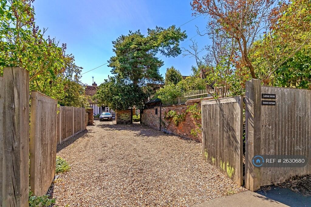 Set Back From The Road On Private Drive 