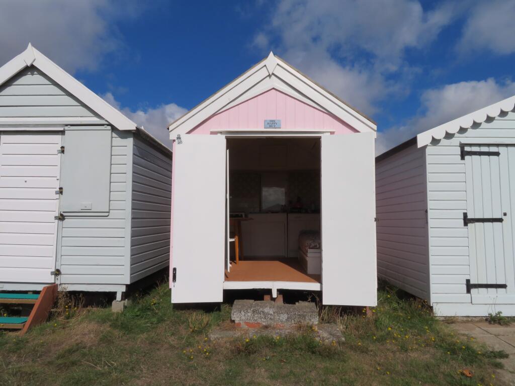 beach hut for sale