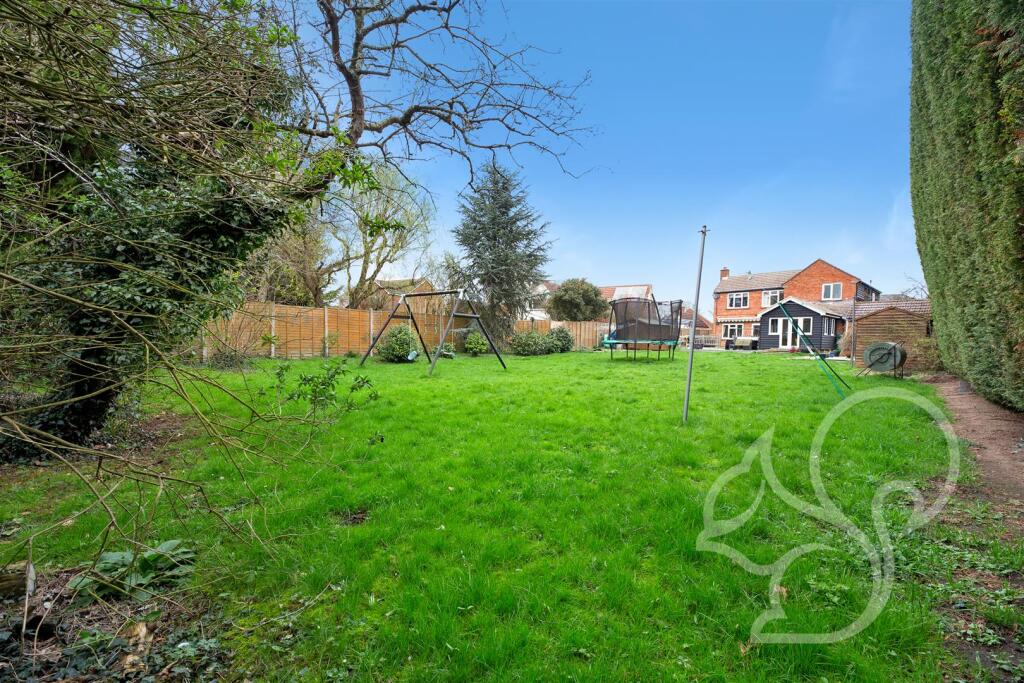 Rear garden