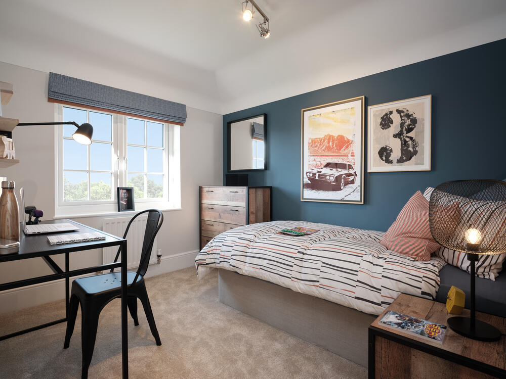 Bedroom 4 of the Shaftesbury, a 4 bedroom house