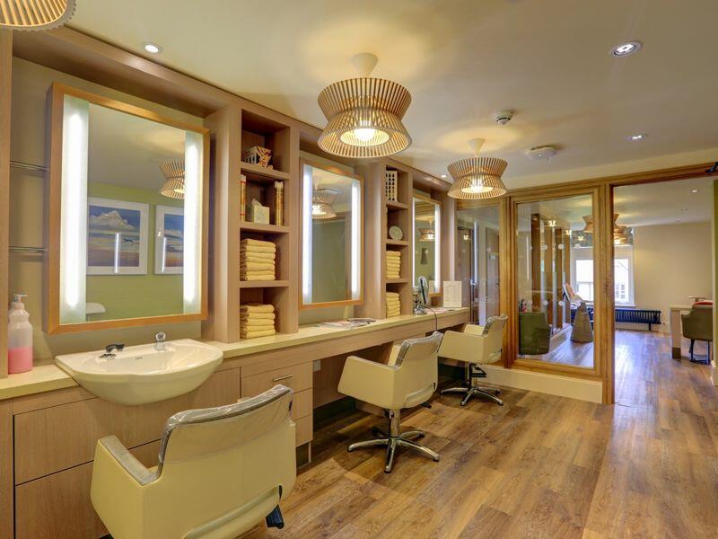 Hair and beauty salon