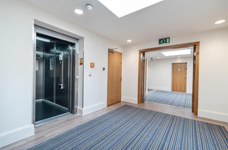 Lift and corridor to the apartment