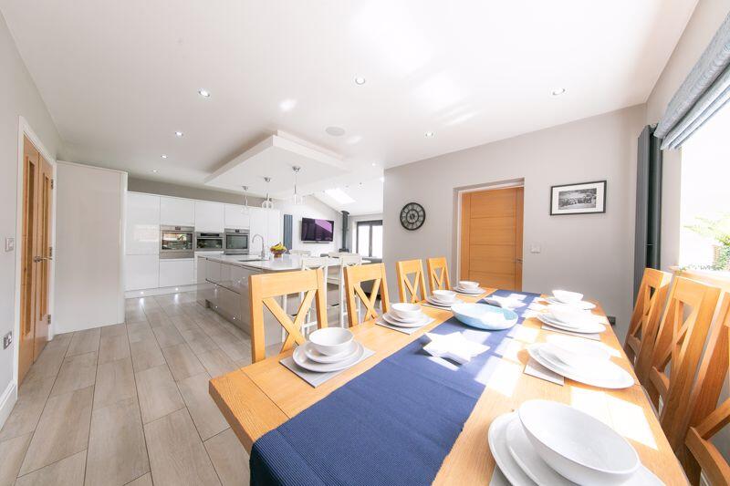 Open plan family room