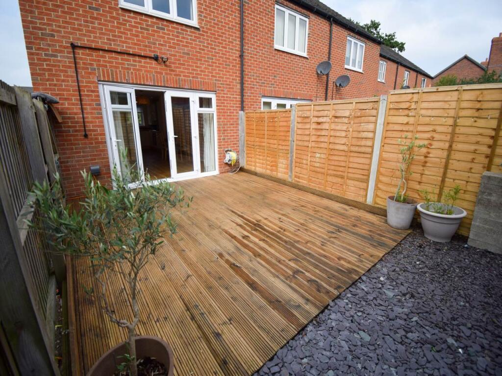 Rear garden