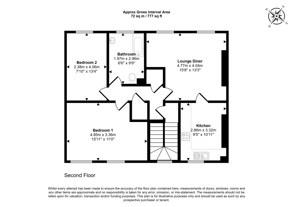Flat 4, 21/23 Harewood Avenue, Marylebone, London, NW1 6LE