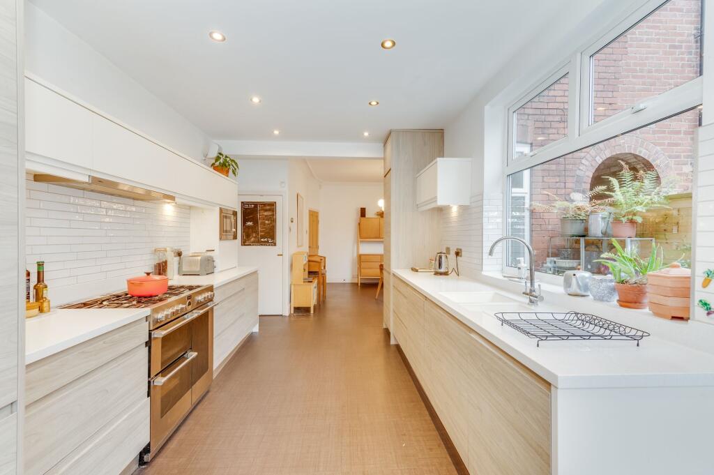 KITCHEN, DINER AND LIVING ROOM