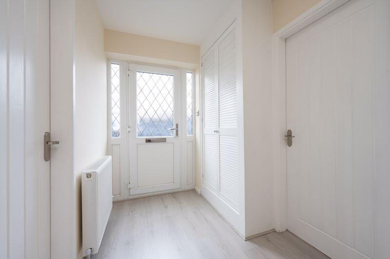 ENTRANCE HALL onto FRONT DOOR