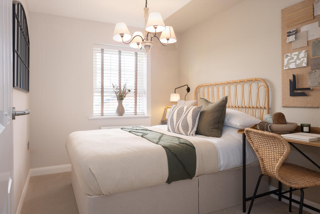 Internal shot of fourth bedroom in the holden